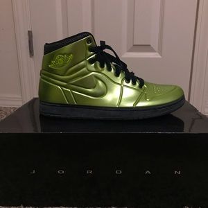 Green Jordan AJ 1 Anodized Size 9.5